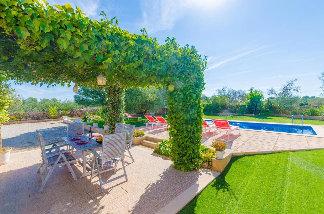 Foto 2 von 52: Sa Teulada - Ferienhaus mit privaten Pool in Santa Margalida . WiFi gratis