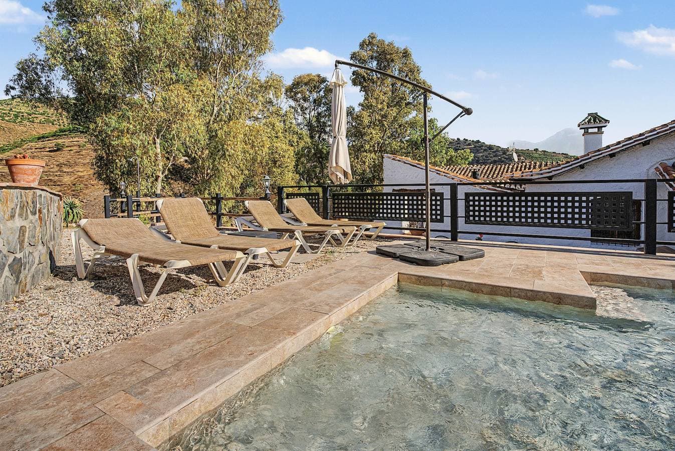 Foto 2 von 31: Cortijo Eucalipto 1 mit Meerblick, privatem Pool und Klimaanlage
