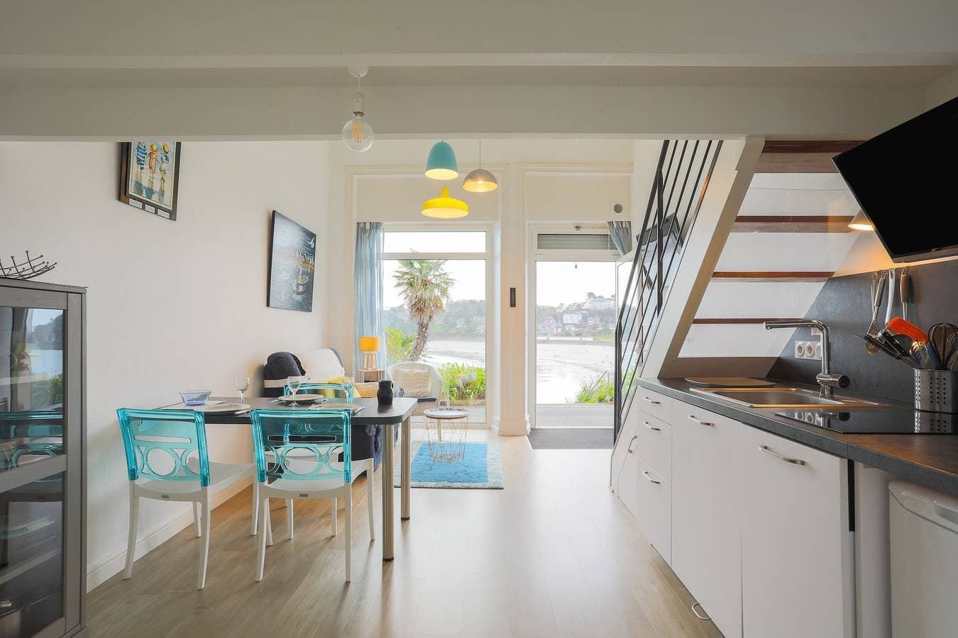 Foto 8 von 34: Appartement "Ti Roz" 3 Sterne mit Meerblick, direktem Strandzugang und Gr34