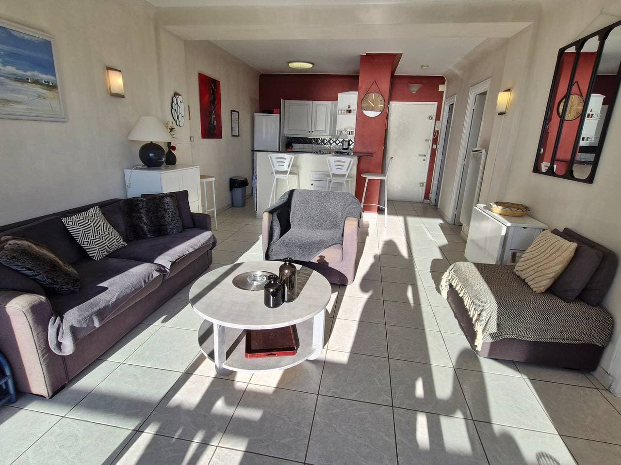 Foto 10 von 27: 3-Zimmer-Wohnung mit Klimaanlage und Parkplatz - Sainte-Maxime