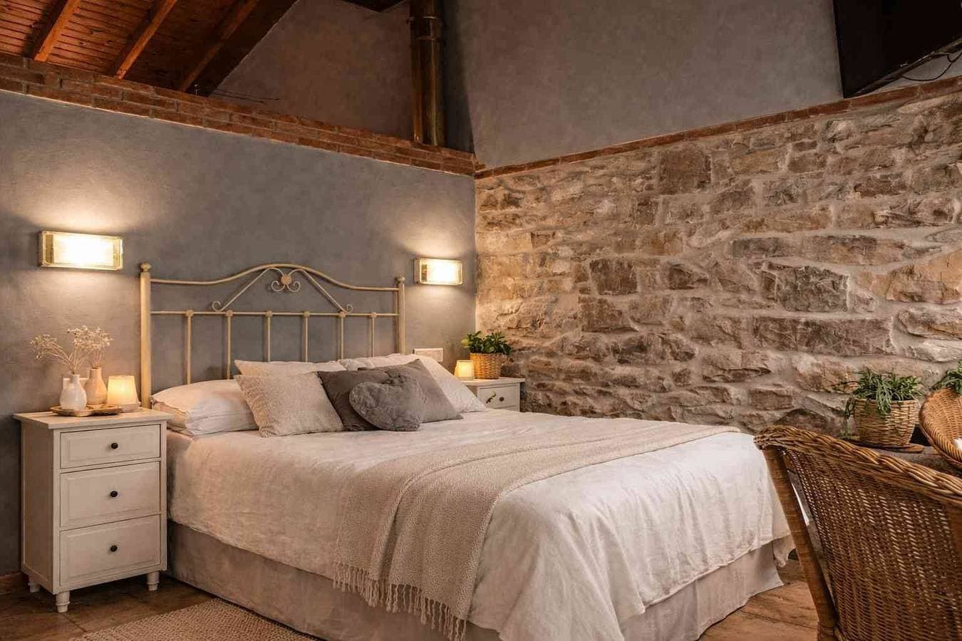 Foto 11 von 42: Casa Rural 'El Carbayu' mit Whirlpool, Bergblick, Terrasse und WLAN
