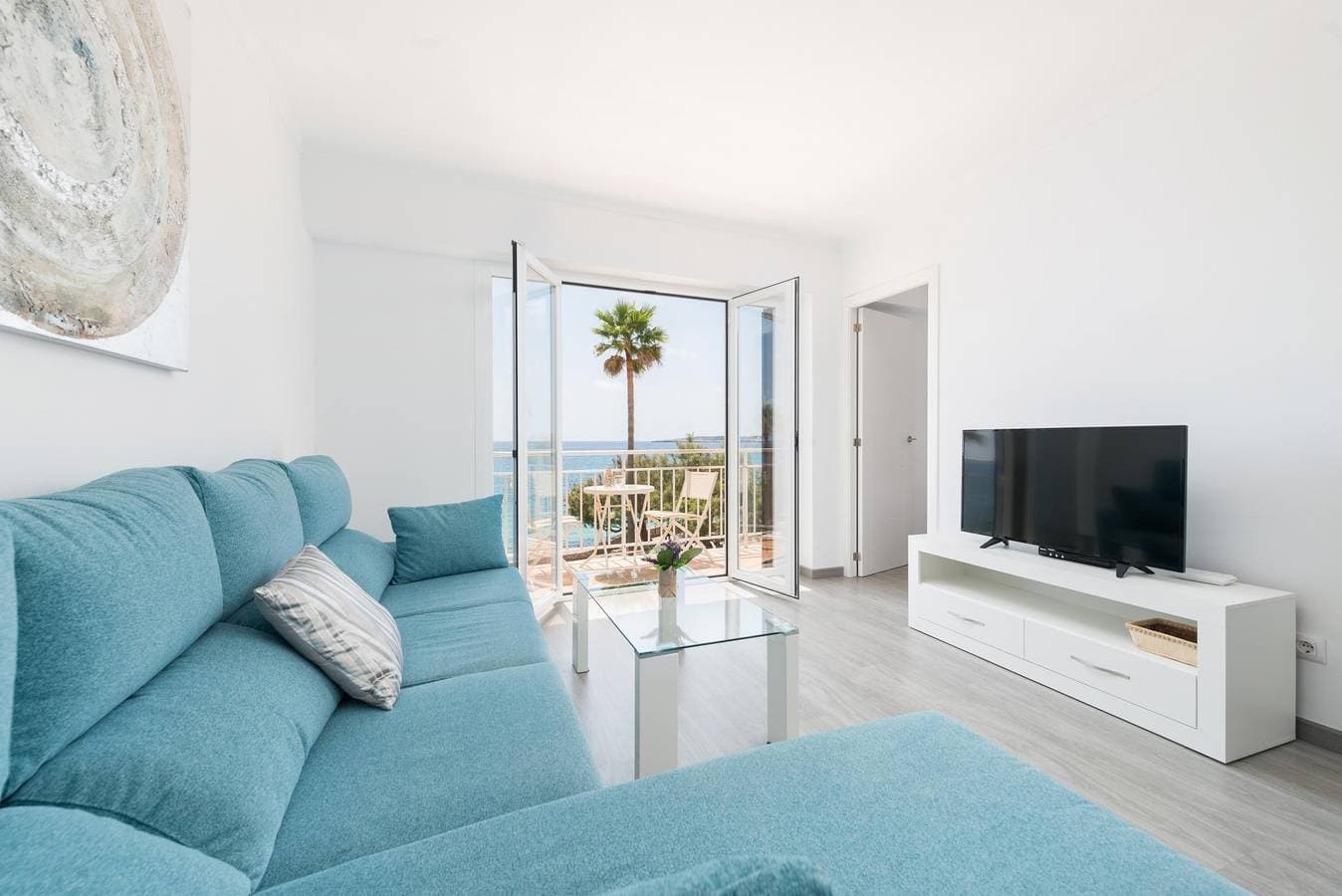 Foto 7 von 18: Talaiot Cala Millor - Apartment mit Meerblick in Cala Millor. WiFi gratis