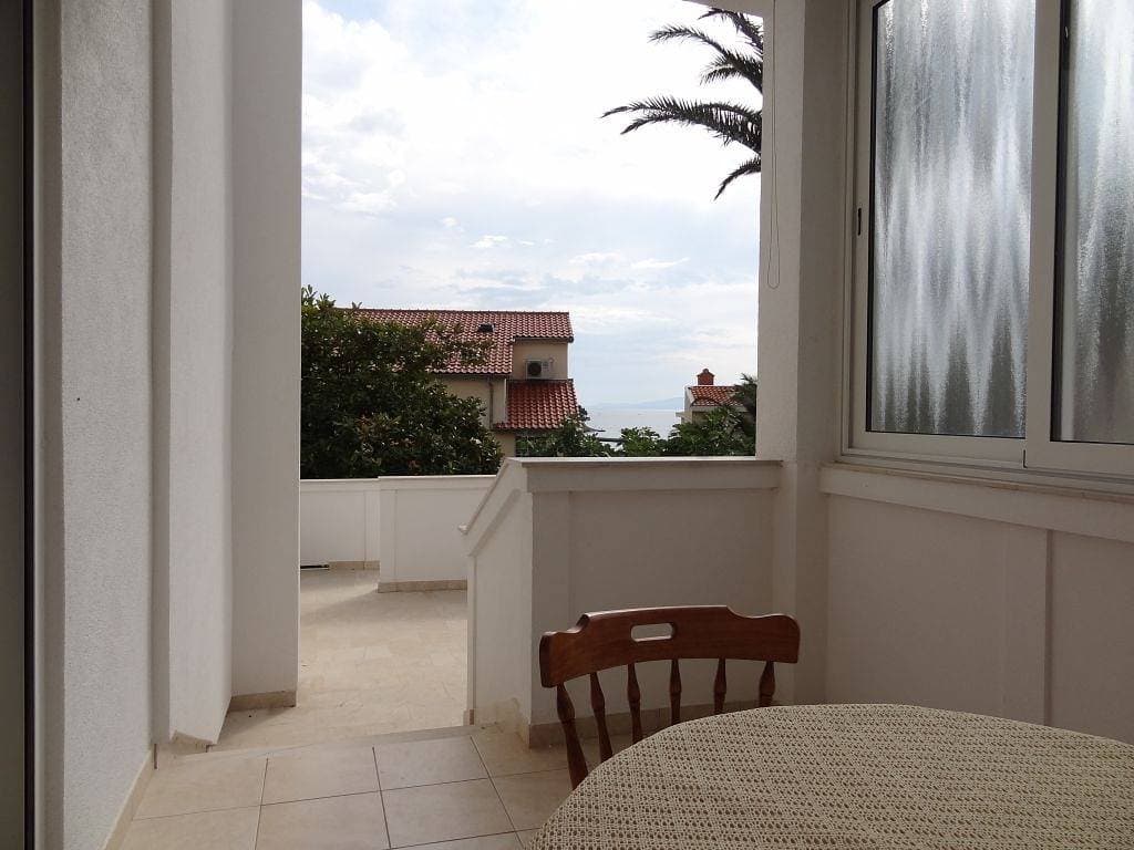 Foto 13 von 13: 2-Zimmer-Ferienwohnung mit Terrasse und Meerblick Rab A-16359-a