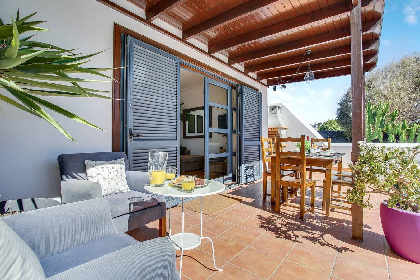 Foto 4 von 28: Ferienvilla Casa Sultana nahe Strand mit Bergblick, WLAN, Terrasse und Pool