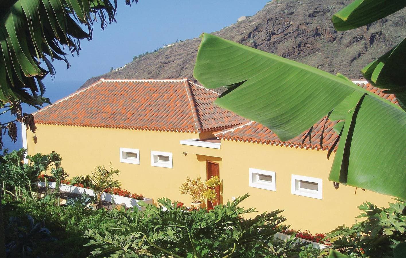 Wohnung mit Bergblick: Terrasse, Küche, Grill 1
