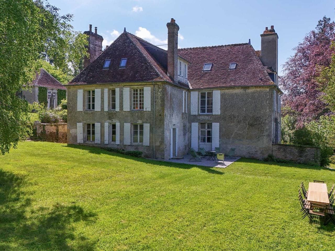 Foto 7 von 36: Authentisches Herrenhaus nahe Paris - 15 Pers.