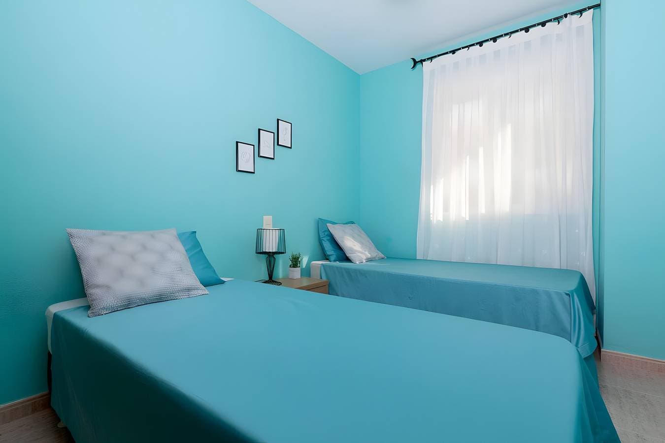 Foto 13 von 29: Ferienwohnung 'Jardines De Playa Gandia' mit Gemeinschaftspool, WLAN und Klimaanlage