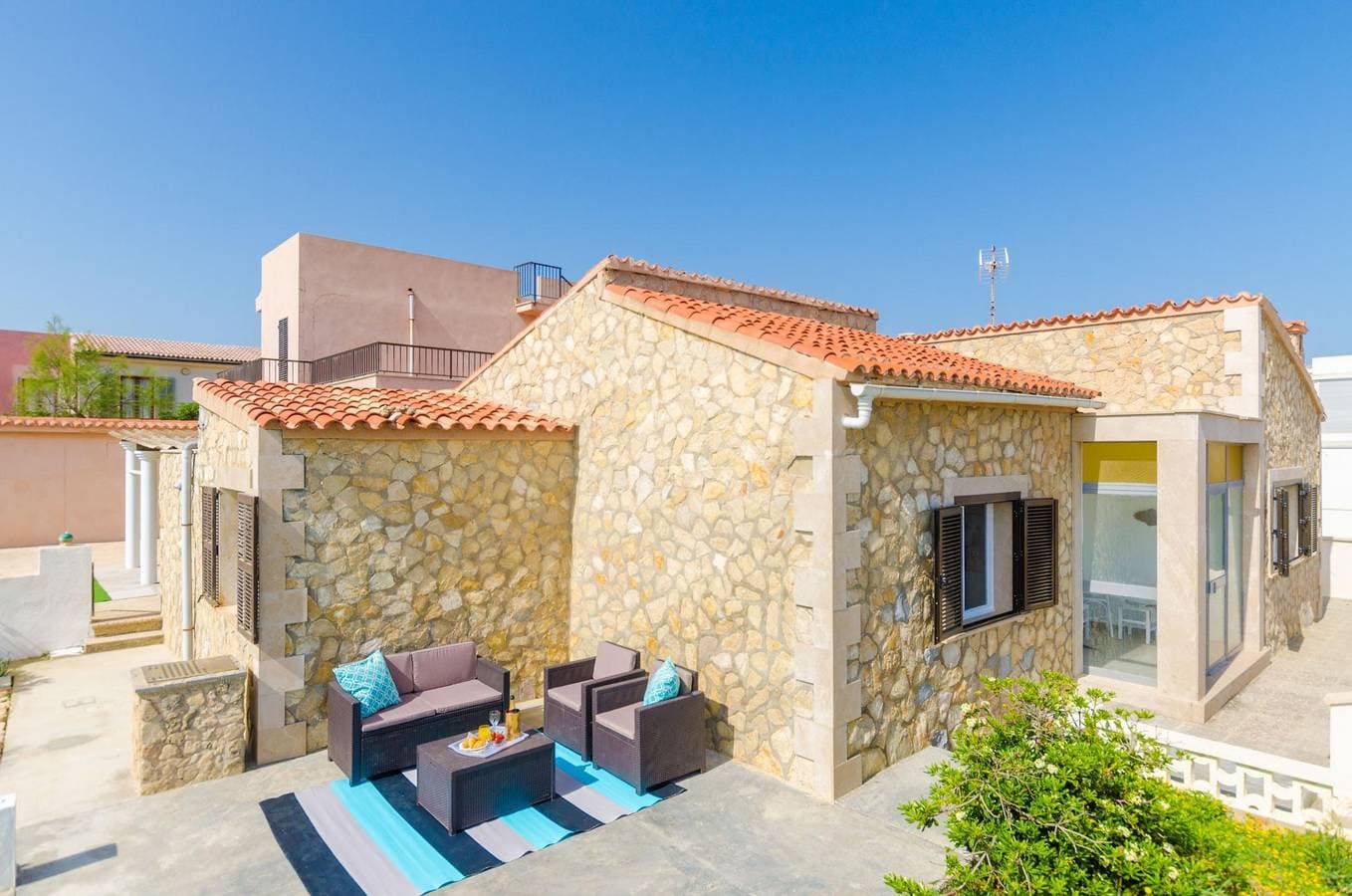 Foto 9 von 56: Porta De La Mar - Ferienhaus mit Meerblick in Son Serra de Marina. WiFi gratis