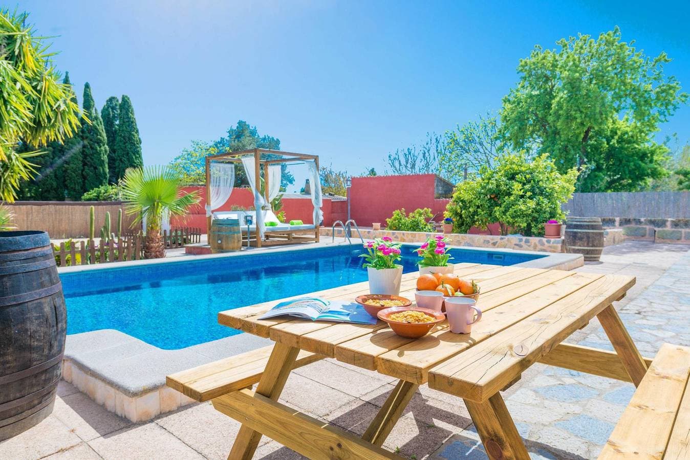 Foto 3 von 57: Es Blanquer De Na Fani - Ferienhaus mit privaten Pool in Binissalem. WiFi gratis