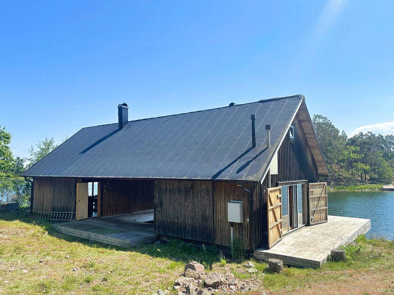 Foto 7 von 43: Fina Båthus – Ferienhaus in Alleinlage direkt am Meer in Småland