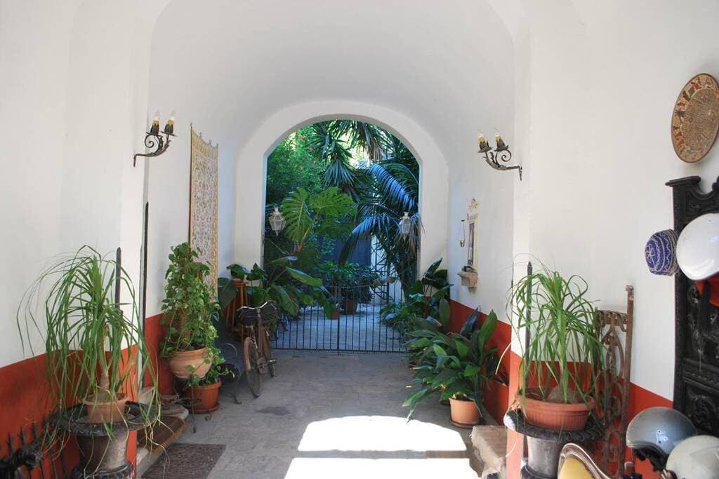 casa immersa nel verde al centro di Palermo 1