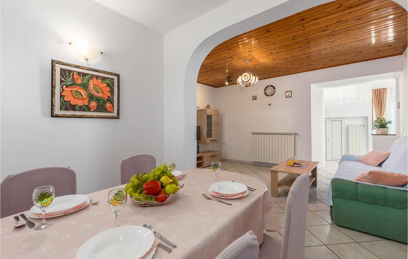 Foto 7 von 22: Apartment am Meer mit Terrasse, Parkplatz und WLAN – 300 m vom Strand entfernt