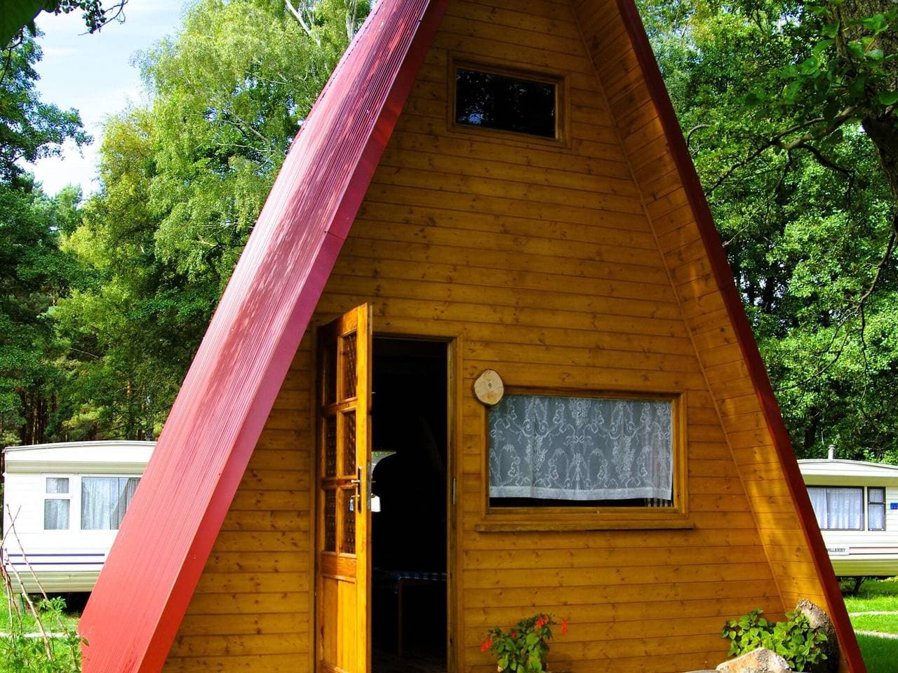 Foto 3 von 23: Hütte in Łazy nahe Ostsee und Jamno-See