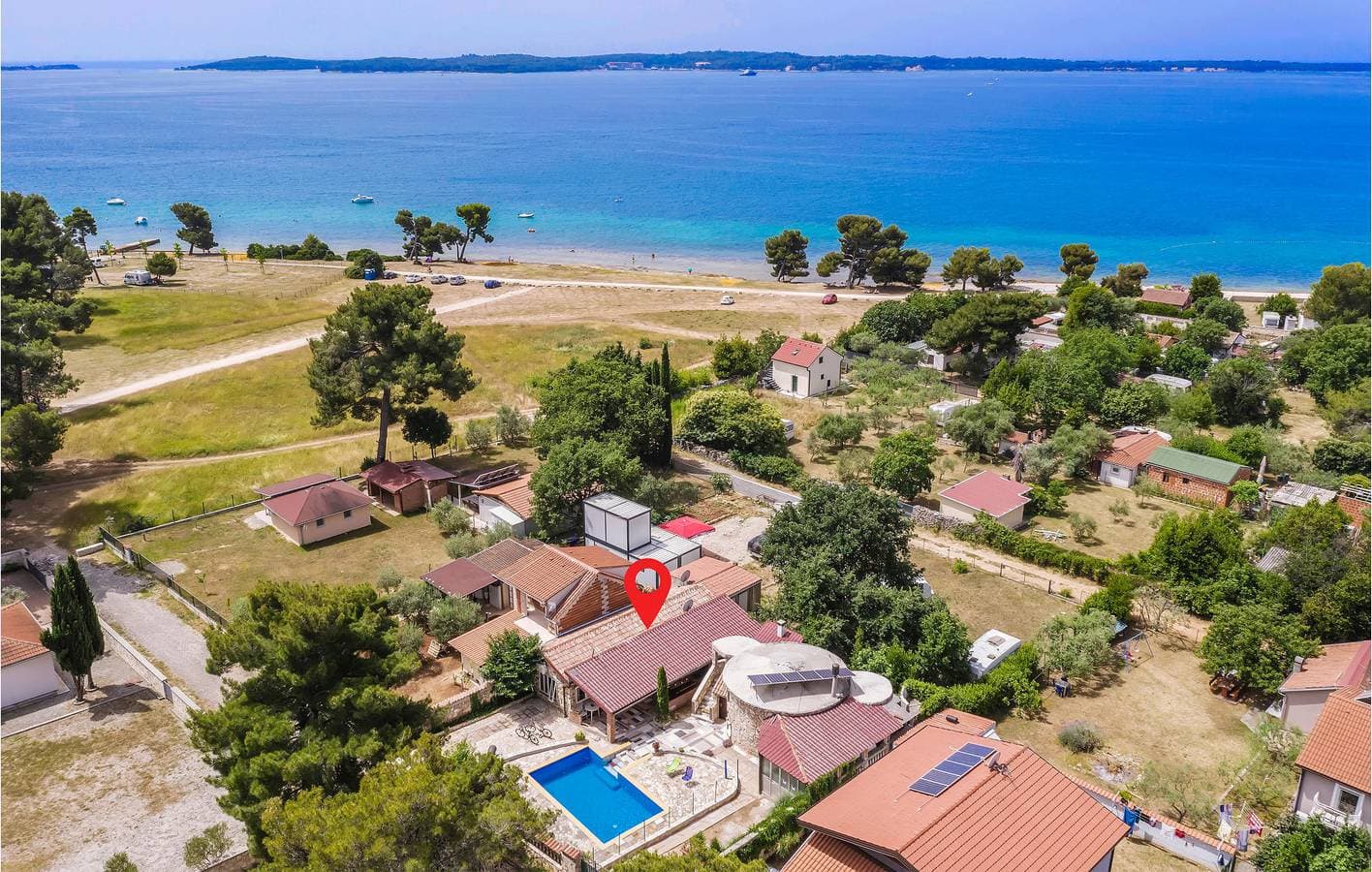 Gemütliche Ferienwohnung mit Terrasse, WLAN und nur 300 m vom Strand von Fažana entfernt 1