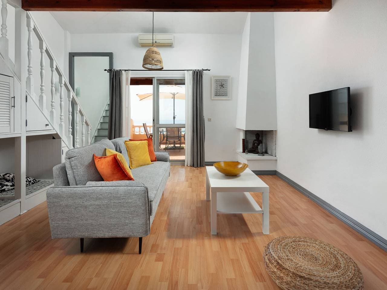 Foto 2 von 36: Charmantes Studio in Mijas Costa - Meerblick, Gemeinschaftspool