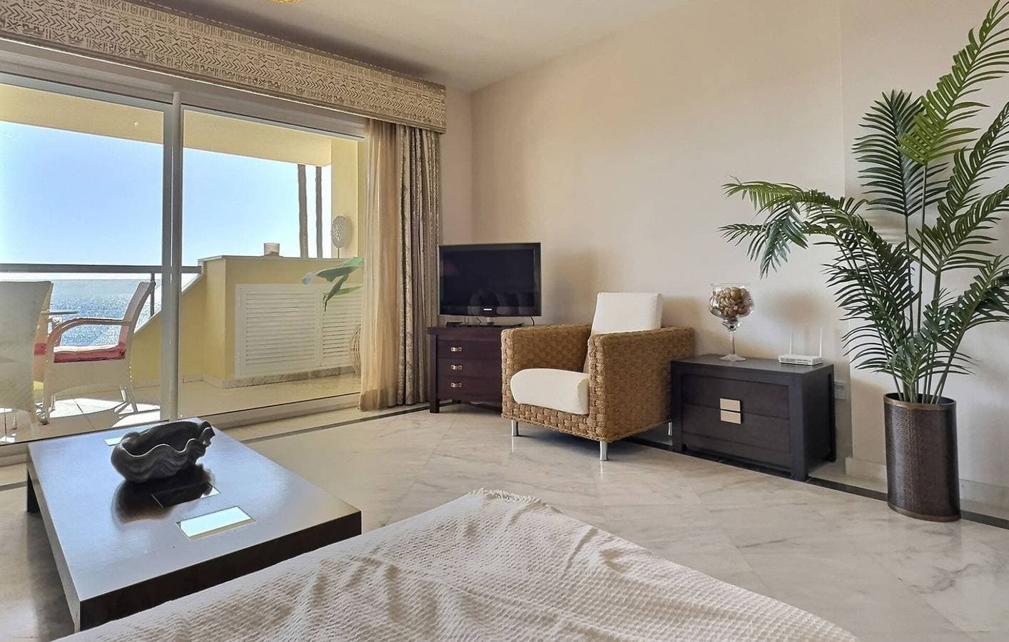 Foto 12 von 28: Ferienwohnung für 2 Personen mit Meerblick