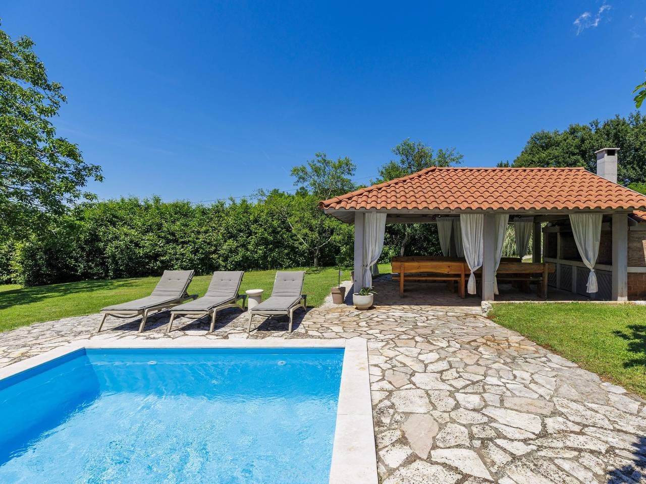 Bašići 12 km von Poreča: Villa Elli 1