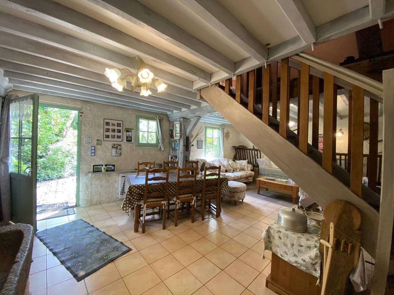 Foto 5 von 34: La Bergerie: Historisches Haus mit englischem Garten, 2 Schlafzimmer