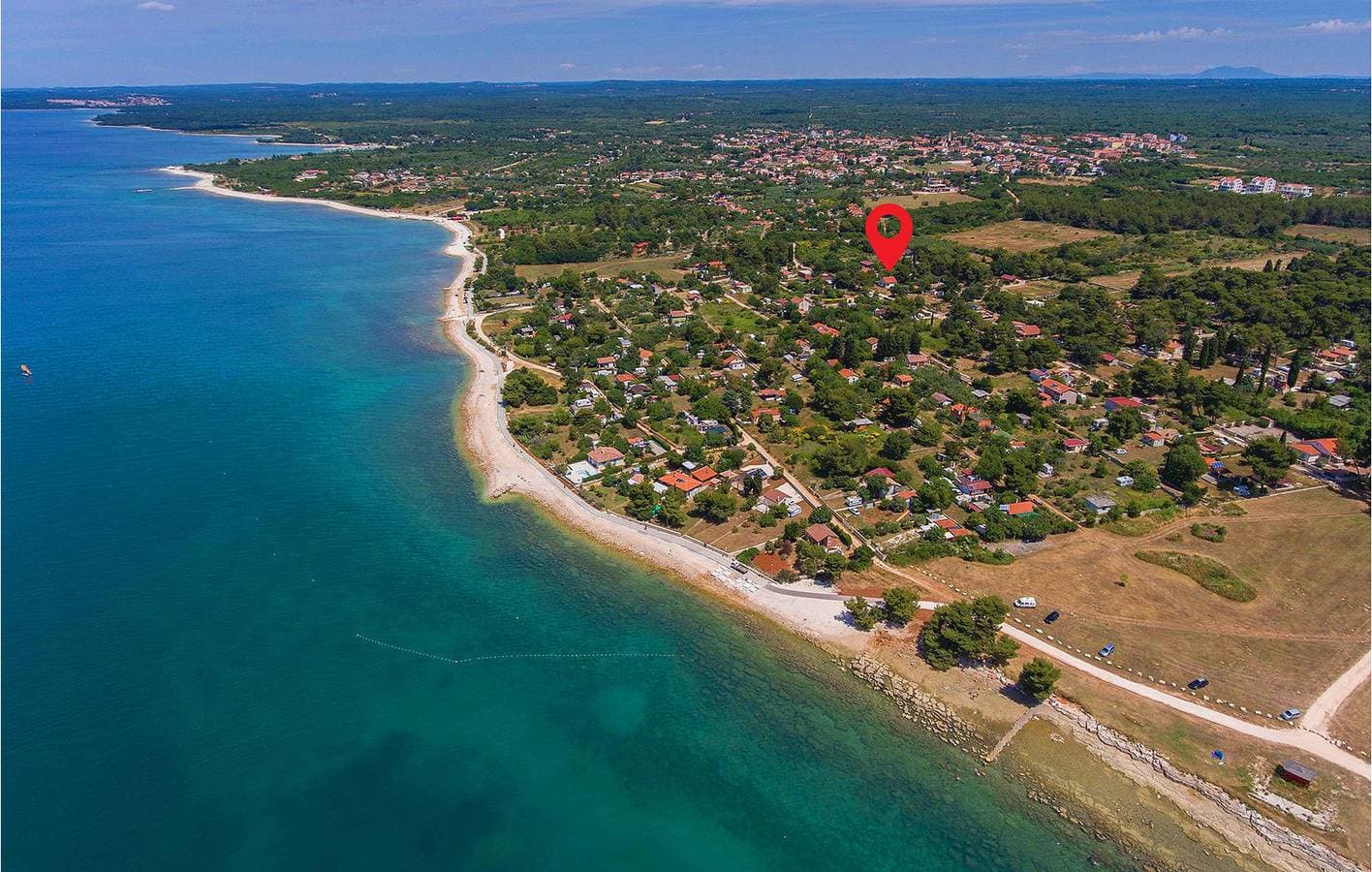 Foto 12 von 31: Gemütliche 1-Zimmer-Wohnung mit Pool und Strandzugang in Fažana