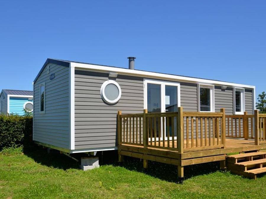 Foto 6 von 11: Camping Du Lac Terre d'Auge - Safarizelt 2 personen - Biwakzelt (nur für Radfahrer)
