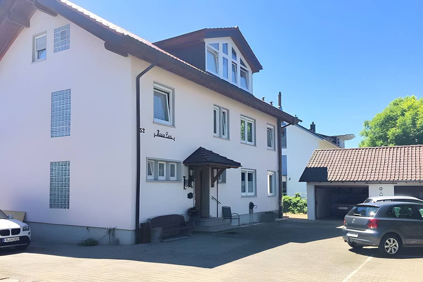 Foto 13 von 13: Haus Eva Hagnau am Bodensee - Doppelzimmer mit Balkon & Seeblick