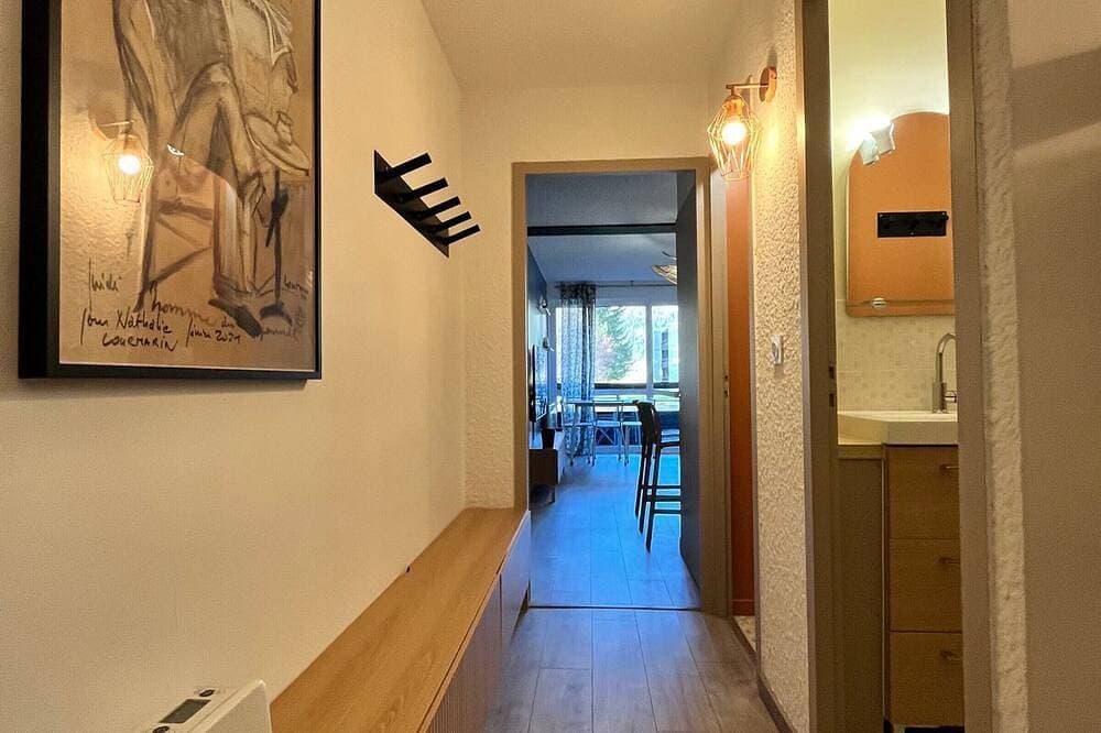 Foto 13 von 15: Renoviertes Studio mit Balkon, Privatparkplatz, nahe Pisten - 4 Pers