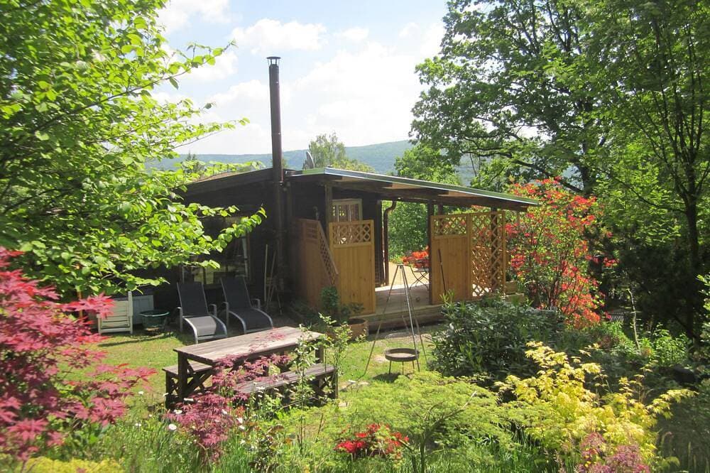 Gemütliches Holzblockhaus im Naturpark Reinhardswald - Weserbergland nähe Kassel 1