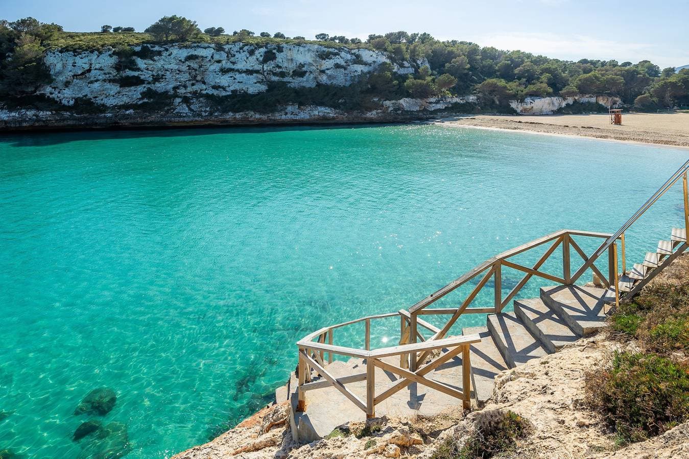 Foto 3 von 37: Ferienhaus "Strandfinca Cala Romantica" mit Meerblick, Privatem Garten und WLAN