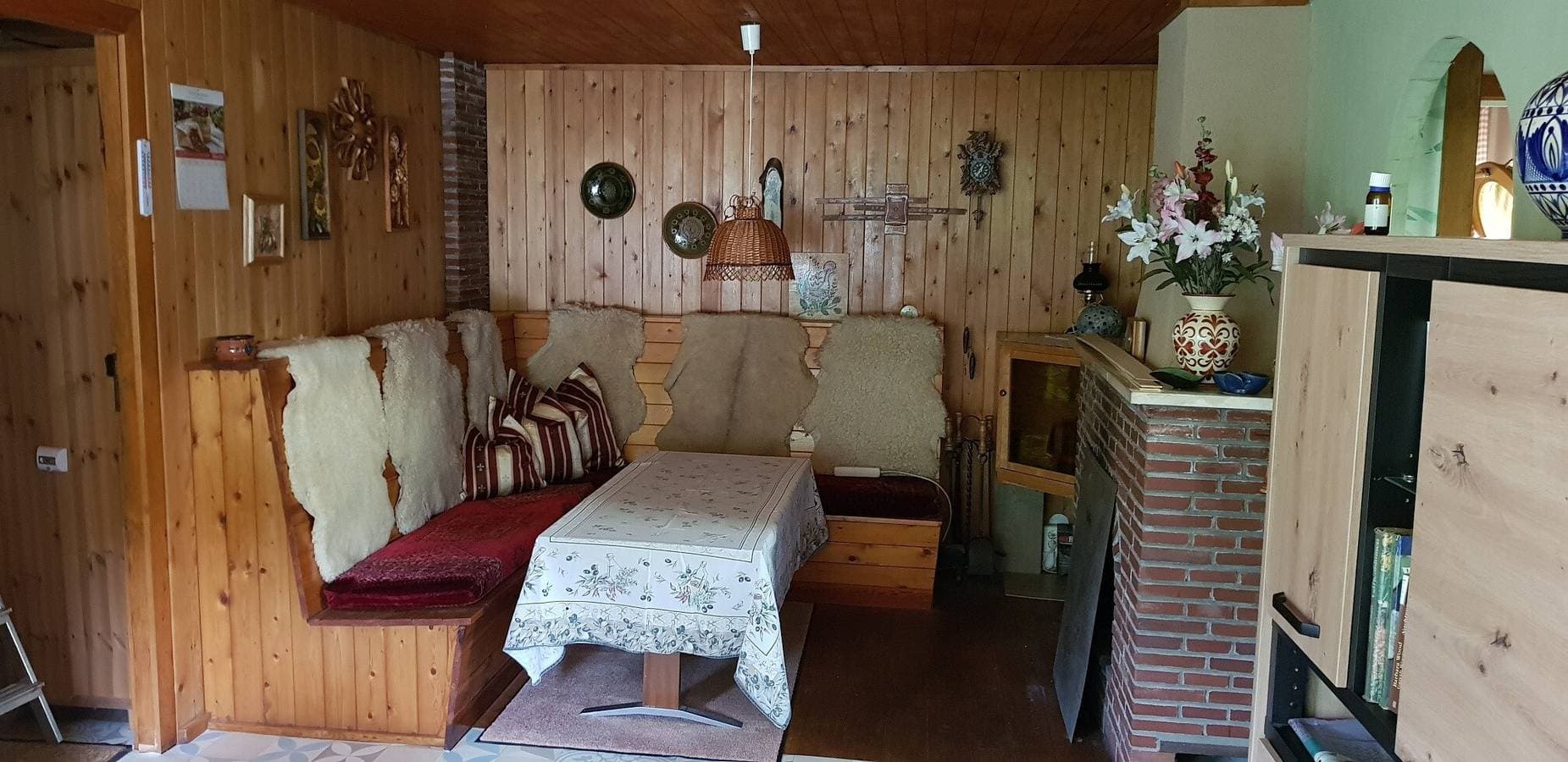Foto 6 von 14: Bungalow 'Urgemütliches Am See' mit privater Terrasse und privatem Garten