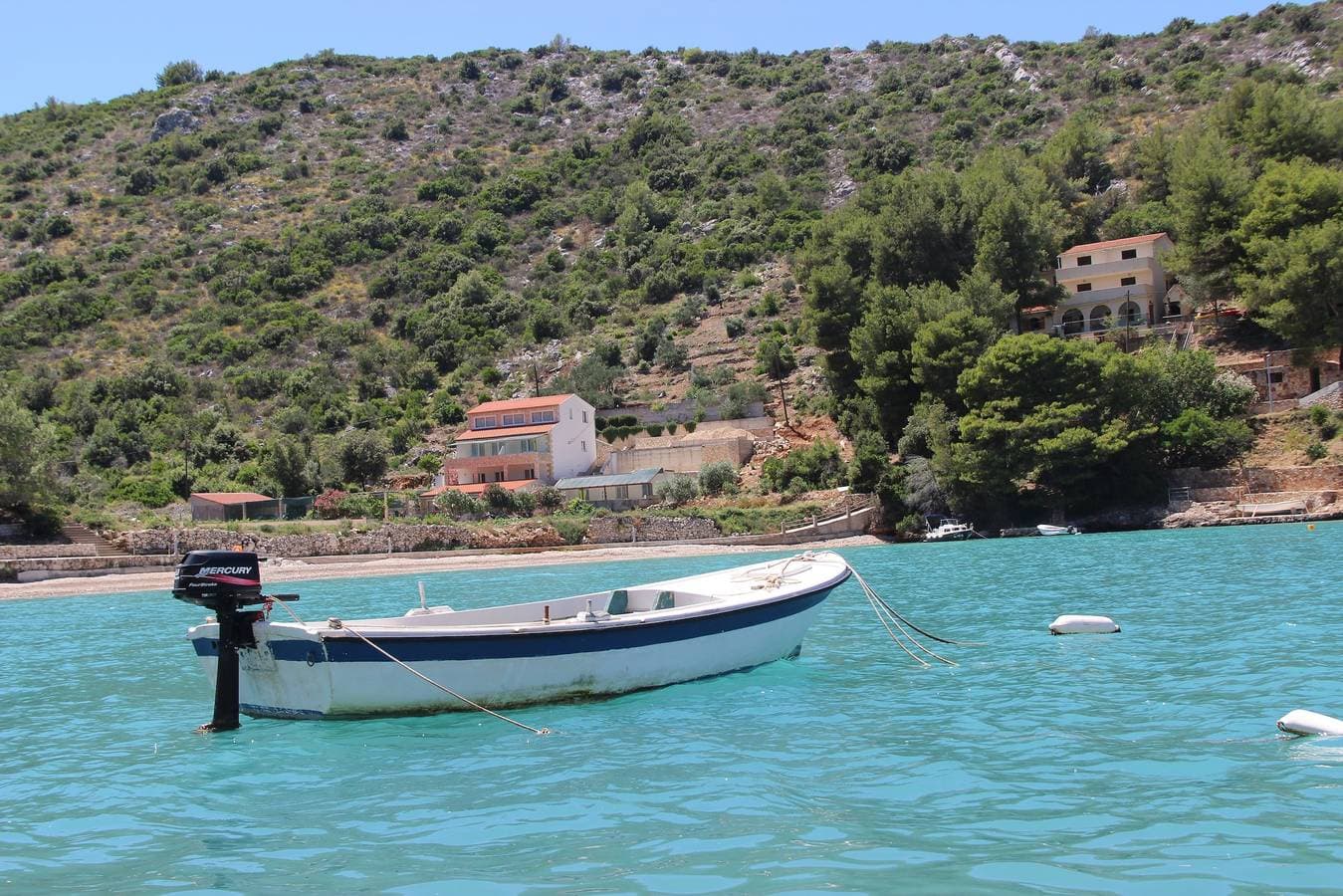 Foto 4 von 21: 1-Zimmer-Ferienwohnung am Strand Bucht Prapatna (Hvar) -d