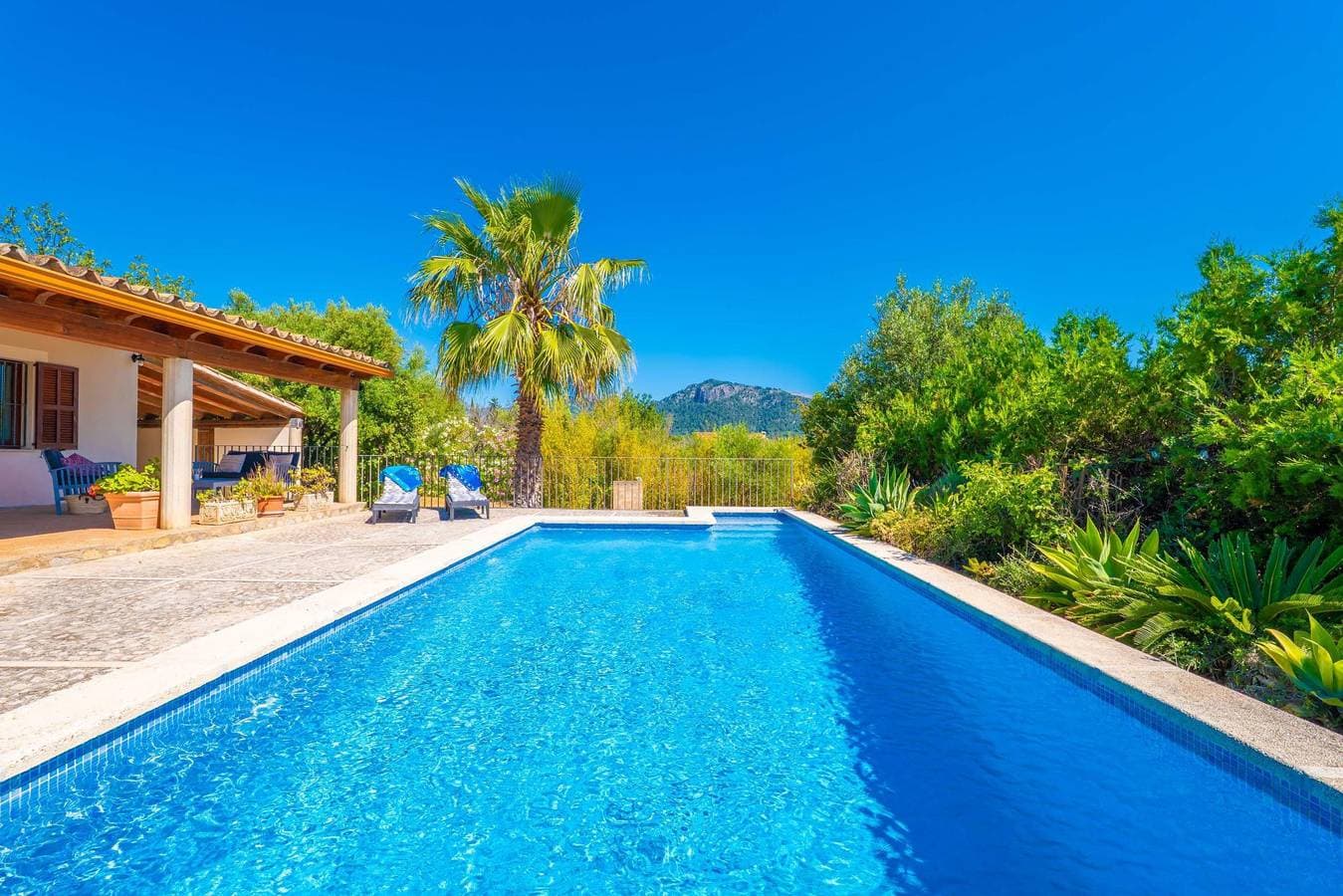 Foto 3 von 23: Can Gallu - Adults Only - Ferienhaus mit privaten Pool in Moscari (Selva). WiFi gratis