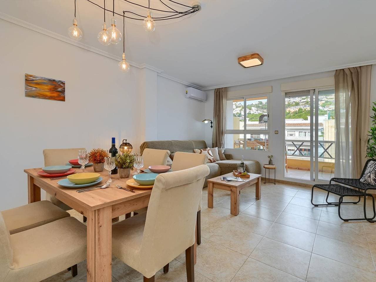 Foto 2 von 10: Wunderbare Ferienwohnung in Javea, 100m vom Strand, für 4 Personen mit Klimaanlage und WLAN