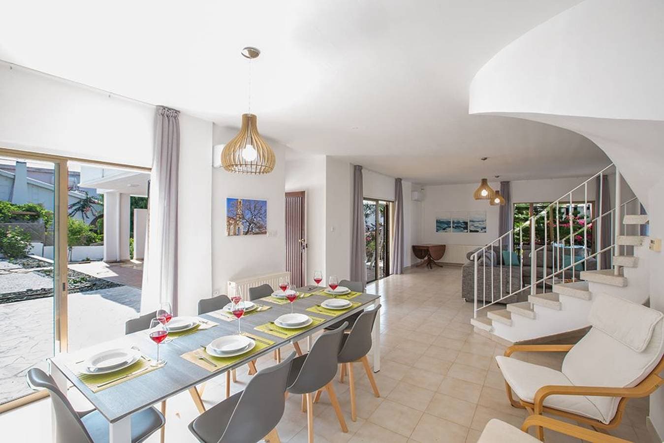 Foto 10 von 26: Villa Nepou - Beautiful 4 Bedroom Villa - Located in Ayia Napa Villa With Private Pool