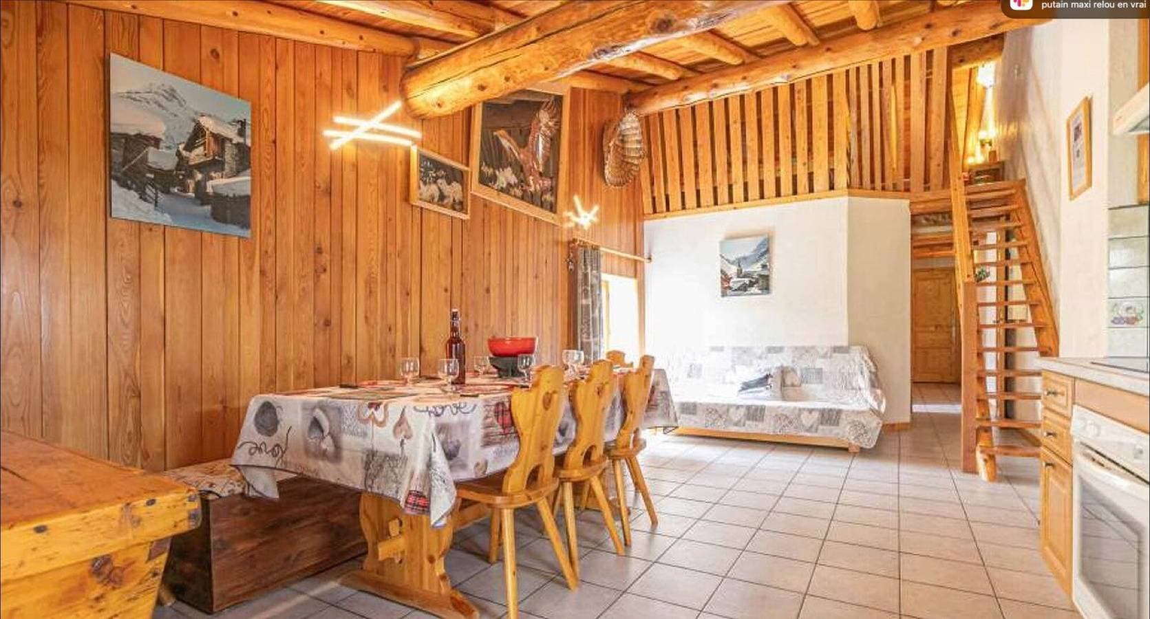 Foto 3 von 21: Chalet „Vernès Le Chamois“ mit Bergblick, Gemeinschaftsgarten und WLAN