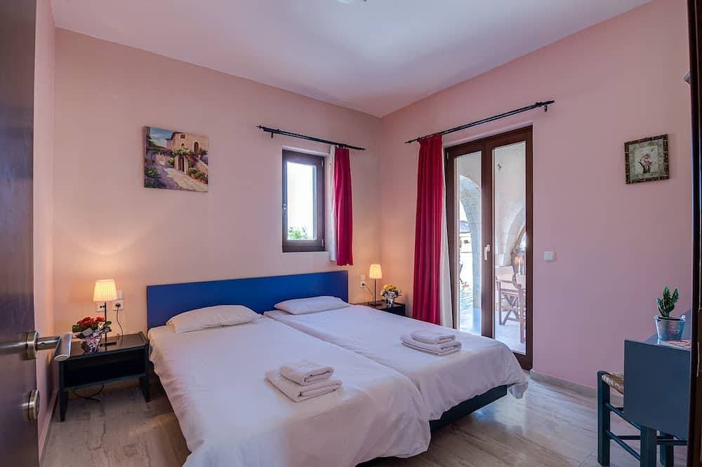 Foto 5 von 19: Makrigialos: Athena Villa mit 3 Schlafzimmern, private Pool, Meerblick, Wifi
