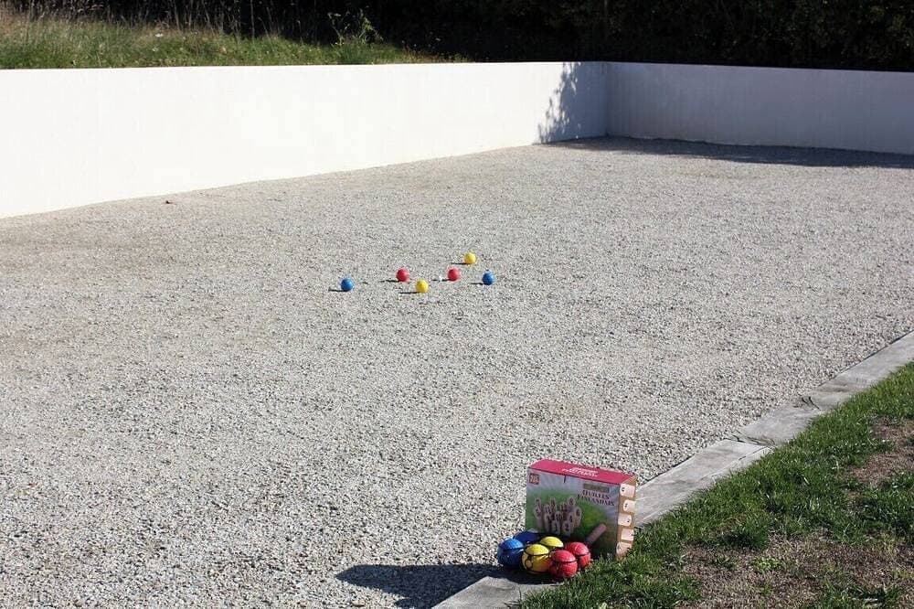 Foto 12 von 30: Haus mit 30°C Pool und eingezäuntem Garten 300m vom Strand Les Amiets - Bretagne