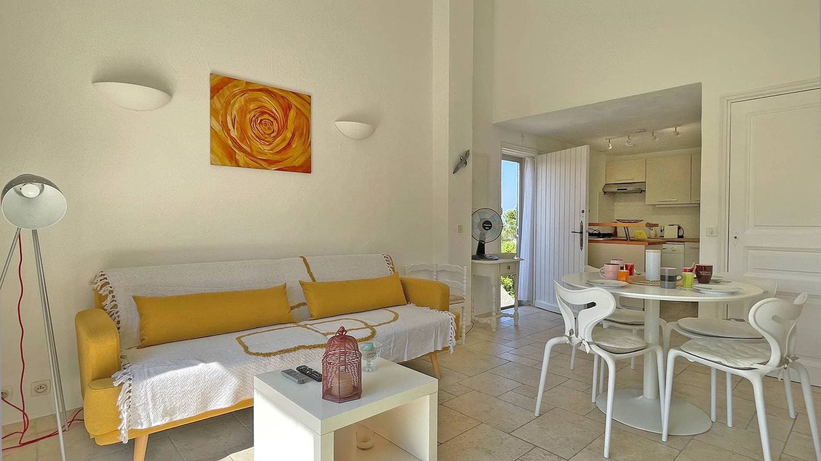 Foto 5 von 15: Apartment T2 - 3 Personen - Klimaanlage - Pool und Tennisresidenz - Freier Blick - Sainte Maxime