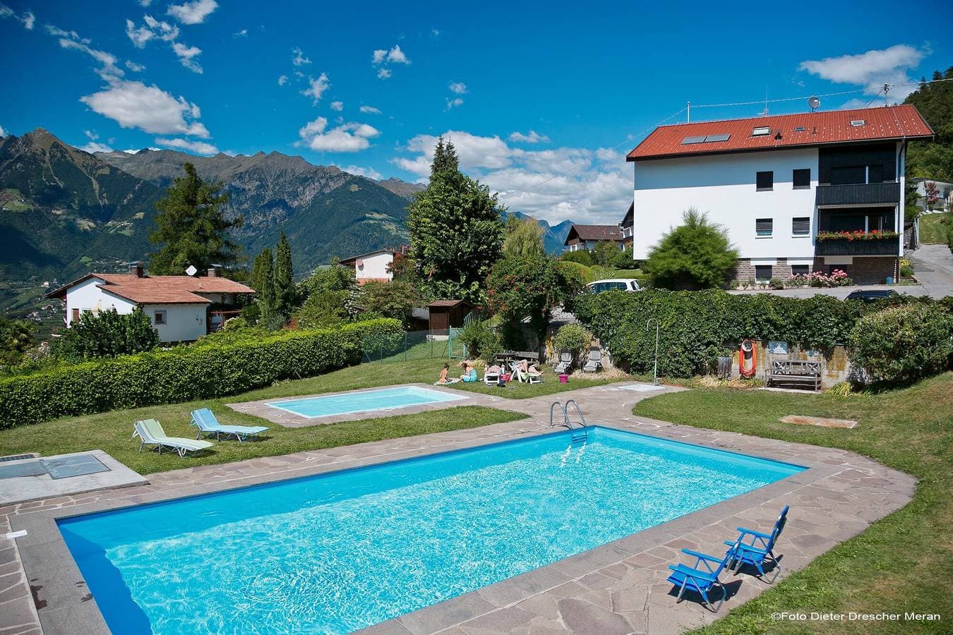 Foto 10 von 10: Einzimmerapartment 'Spiess' mit Bergblick, Gemeinschaftspool und WLAN