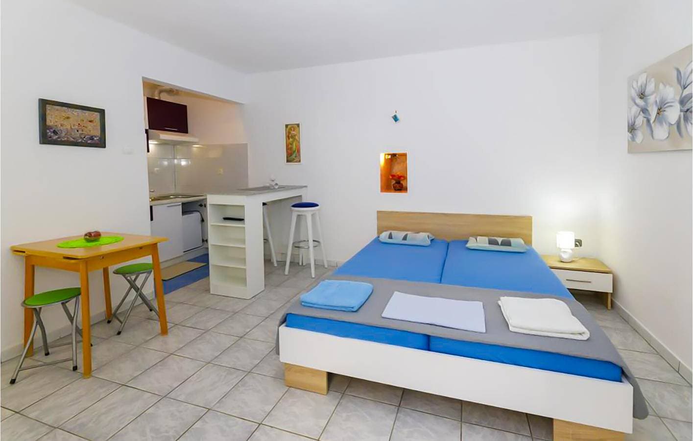 Foto 4 von 22: Apartment mit Meerblick, Wifi, AC, Parkplatz und Terrasse - 2km zum Strand