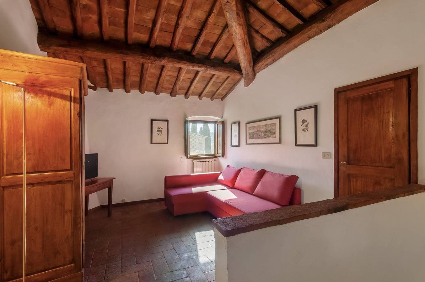 Foto 13 von 43: Tenuta Branca – Apartment Podere mit Pool und Terrasse im Chianti