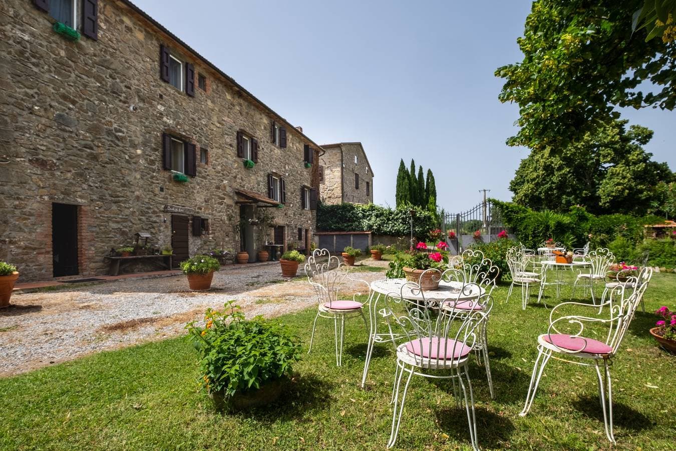 Foto 6 von 22: Ferienwohnung "Agriturismo La Pieve - Mimose" mit Gemeinschaftspool, Gemeinschaftsgarten und WLAN