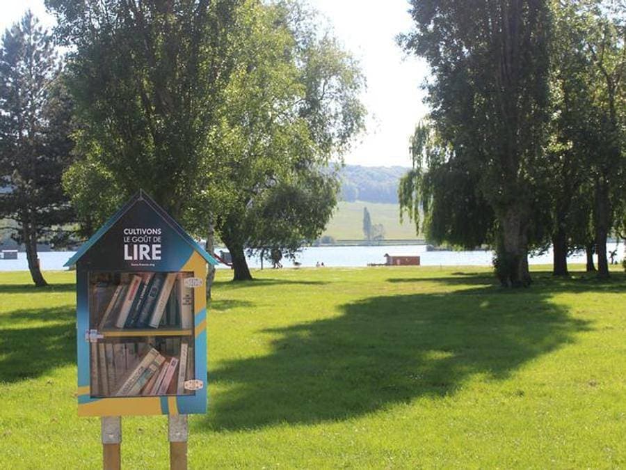 Foto 10 von 11: Camping Du Lac Terre d'Auge - Safarizelt 2 personen - Biwakzelt (nur für Radfahrer)