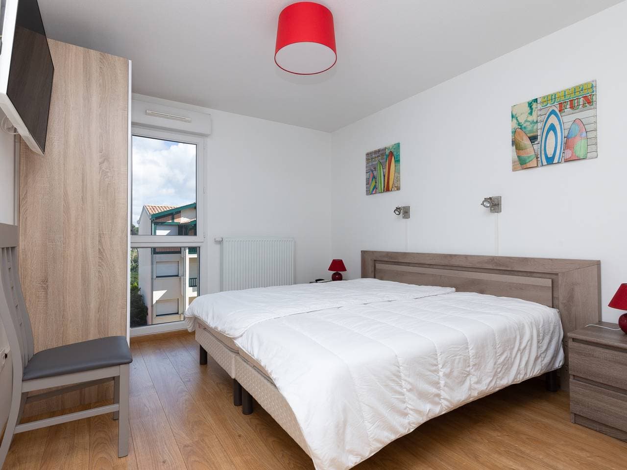 Foto 11 von 18: Modernes Apartment, 2 Zimmer, Balkon, 150 m vom Strand, Parkplatz