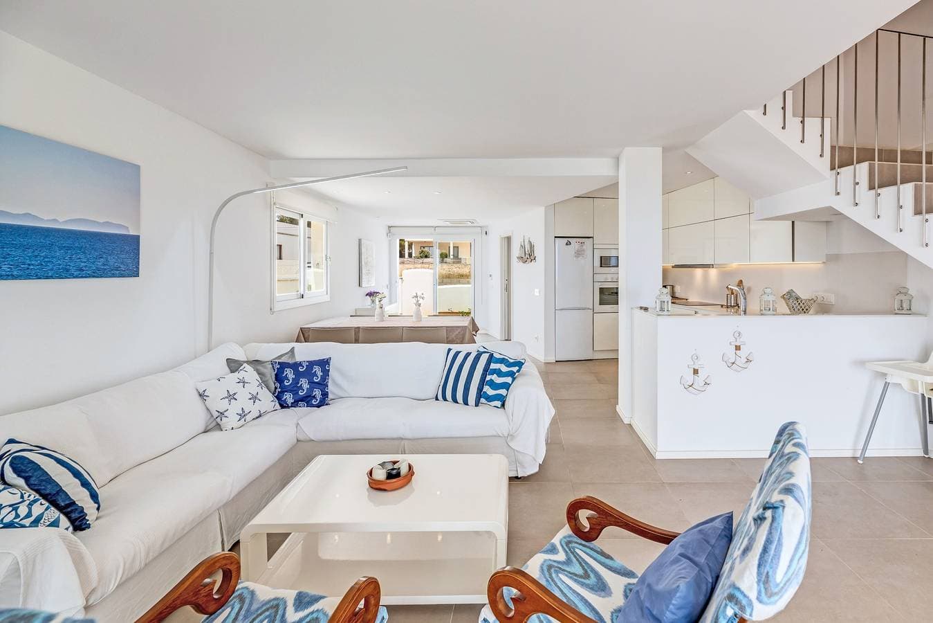 Foto 4 von 25: Klimatisiertes Ferienhaus mit Balkon, Terrasse, Meerblick und WLAN