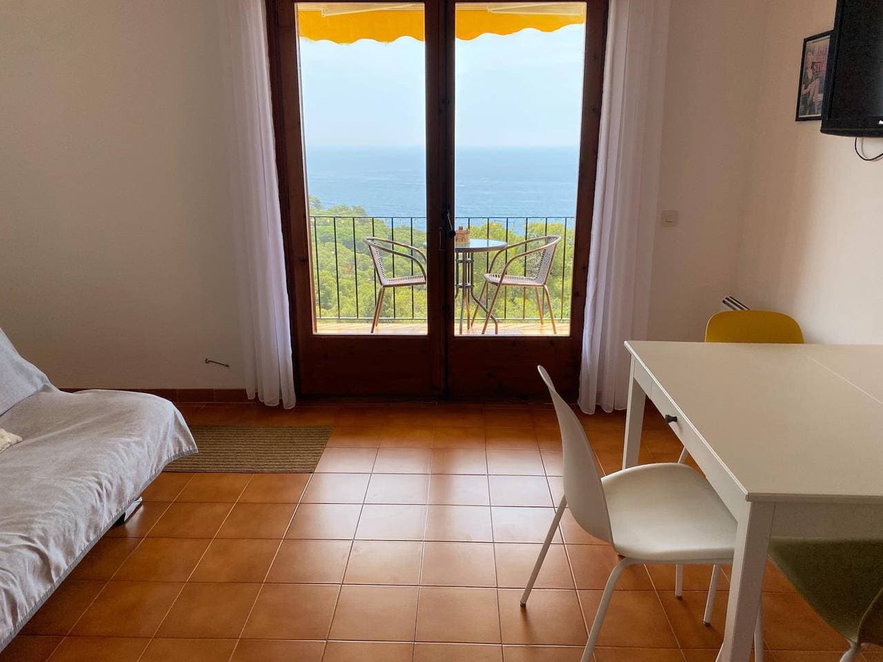 Foto 3 von 20: Preciós estudi amb unes vistes magnífiques, el mar!