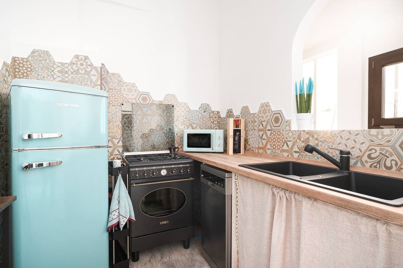 Foto 12 von 26: Ferienwohnung 'S' Istancu Vetzu' mit Bergblick, WLAN und Klimaanlage