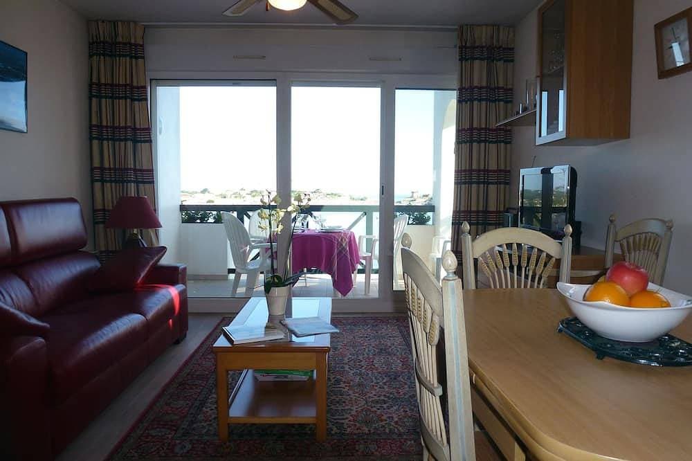 Foto 6 von 24: Apartment mit Meerblick, Blick auf die Festung von Socoa und die Bucht von St Jean de Luz 3 *