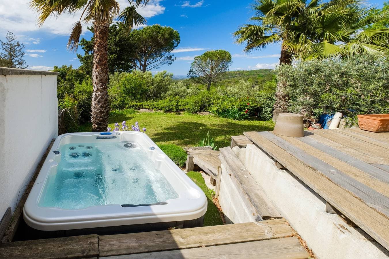 Foto 4 von 27: Loft 50m² au calme avec vue splendide piscine