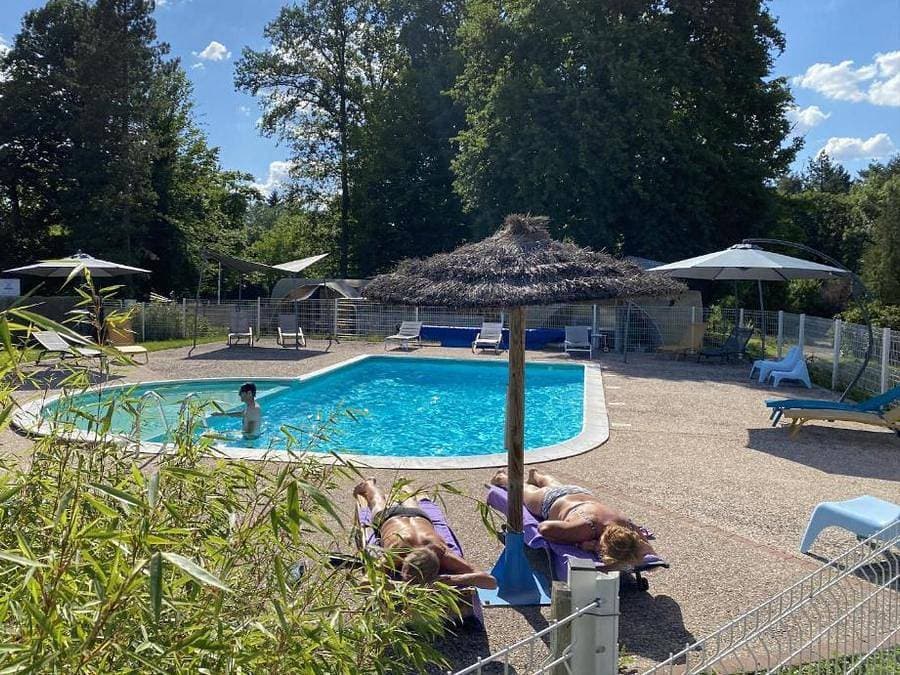 Foto 2 von 35: Domaine du Château-Epinal - Unterkunft 2 personen - Mini coco Zelt G