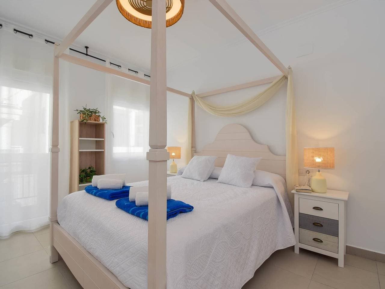 Foto 8 von 11: Wunderbare Wohnung in Strandnähe von Jávea für 4 Personen